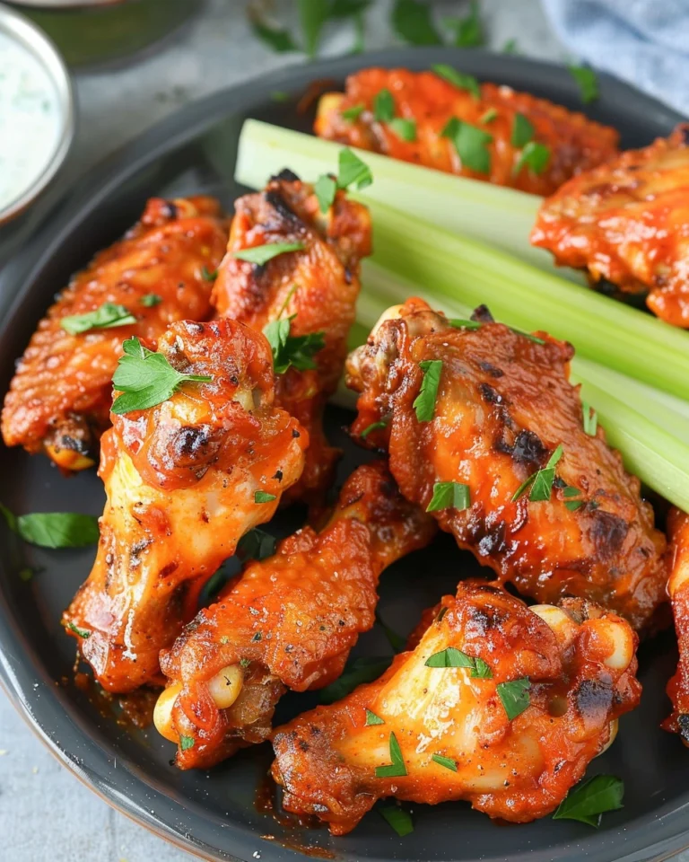 Baked Buffalo Wings