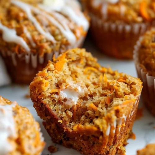 Carrot Lentil Protein Muffins