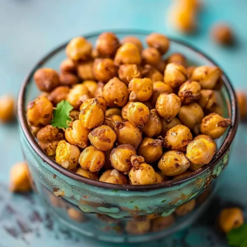 Crispy Air Fryer Chickpeas