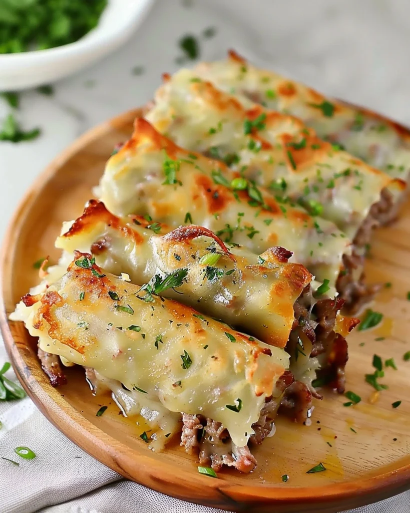 Keto Philly Cheesesteak Roll Ups