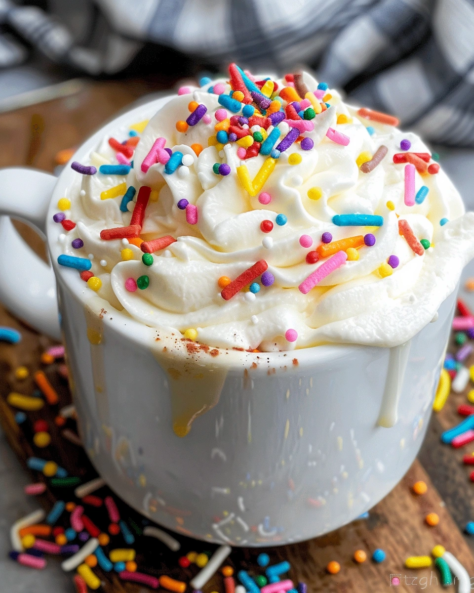 Keto Funfetti Mug Cake