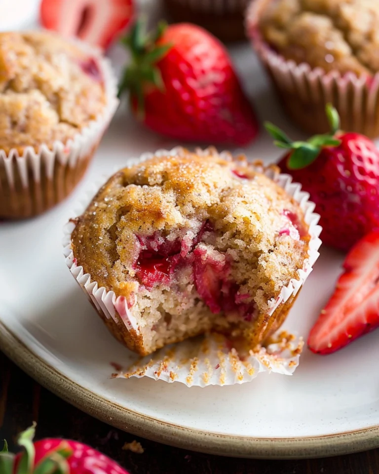 Vegan Strawberry Muffins