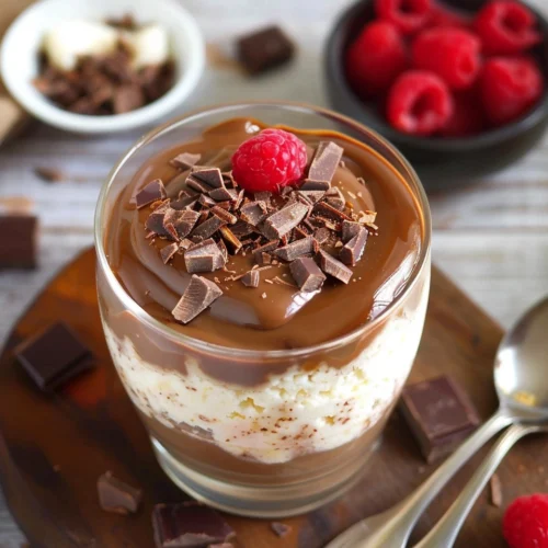 Chocolate Peanut Butter Cottage Cheese Pudding