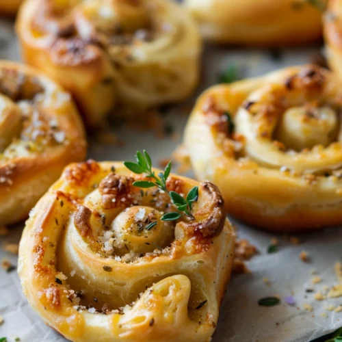 Cheesy Vegan Swirl Buns
