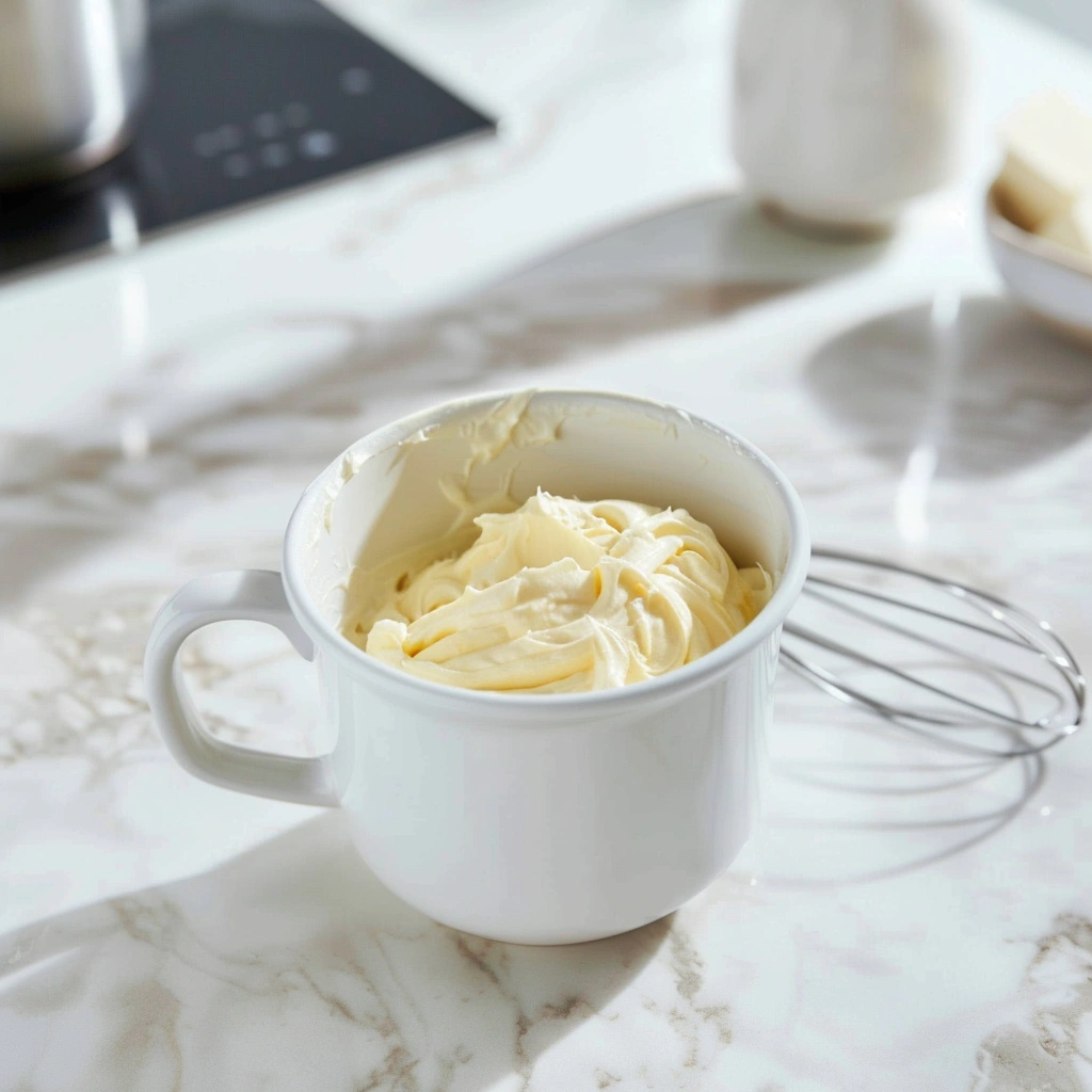 Keto Vanilla Mug Cake With Cream Cheese & Coconut Flour