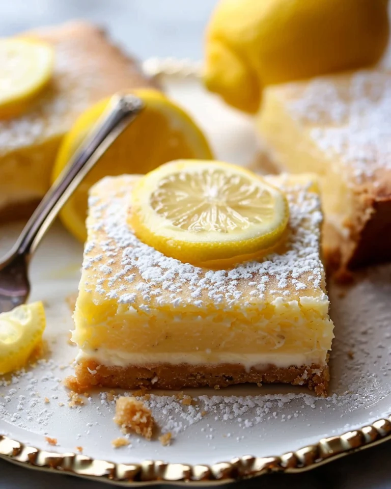 Greek Yogurt Lemon Bars
