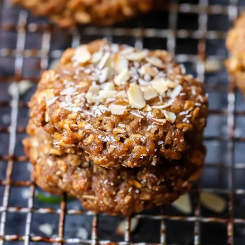 Healthy Apple Almond Butter Snack Cookies