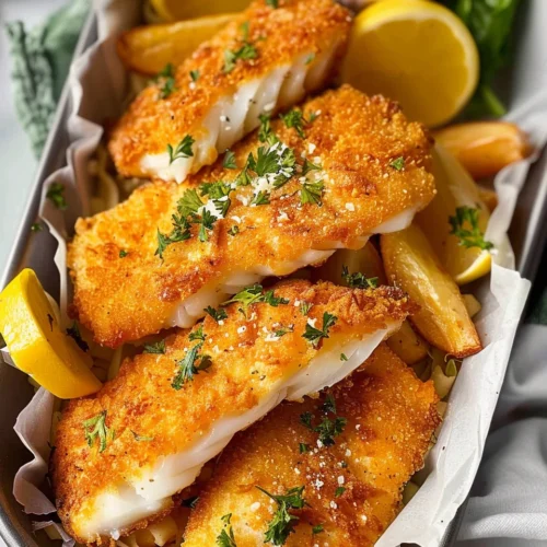 Crispy Oven Fried Fish