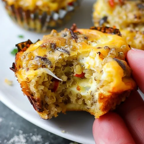 High Protein Quinoa Egg Muffins