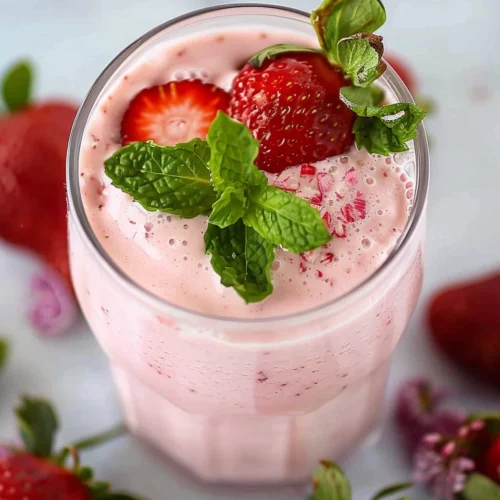 Keto Strawberry Cheesecake Smoothie
