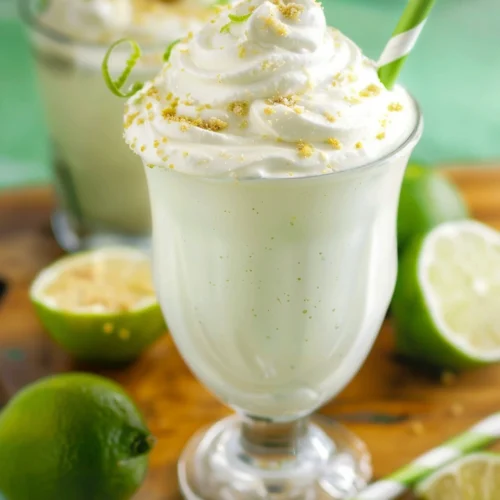 Healthy Key Lime Pie Milkshake