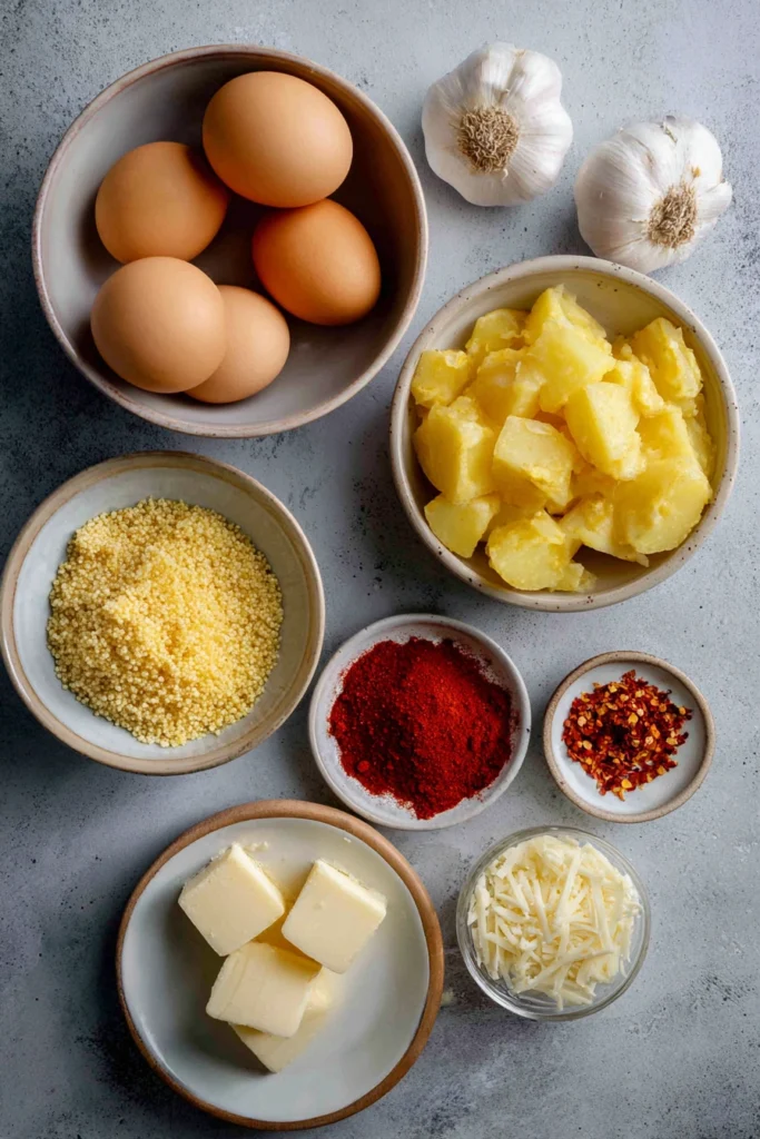 High Protein Quinoa Egg Muffins Ingredients