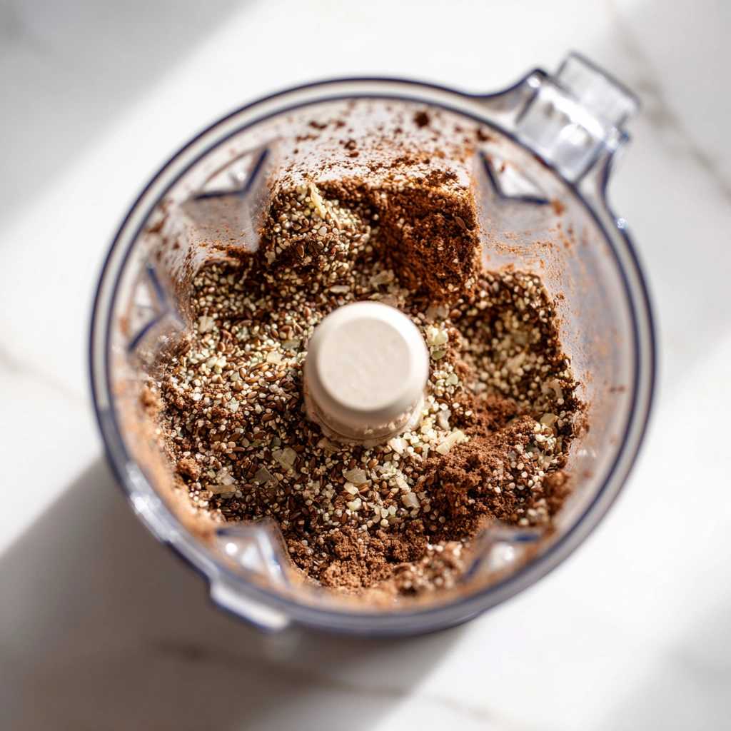Chocolate Almond Quinoa Snack Bars Process