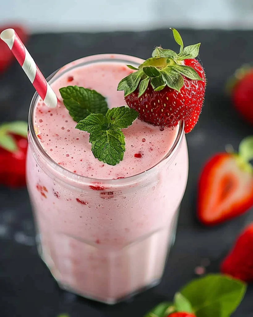 Keto Strawberry Cheesecake Smoothie