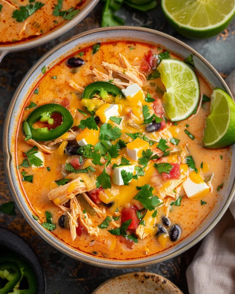 Creamy Chicken Enchilada Soup