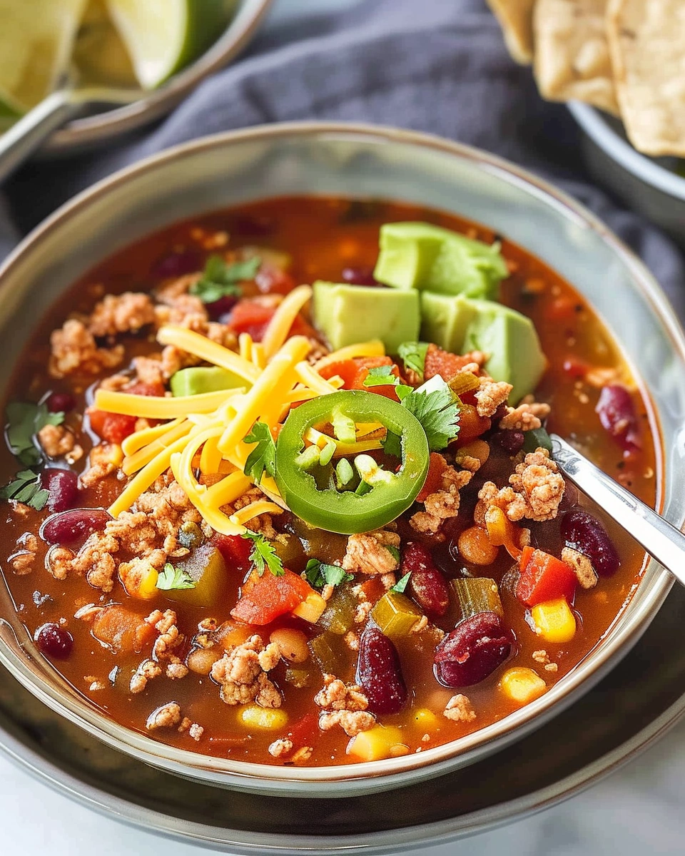Ground Chicken Chili
