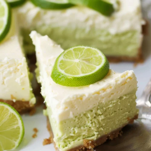 Healthy Key Lime Cheesecake