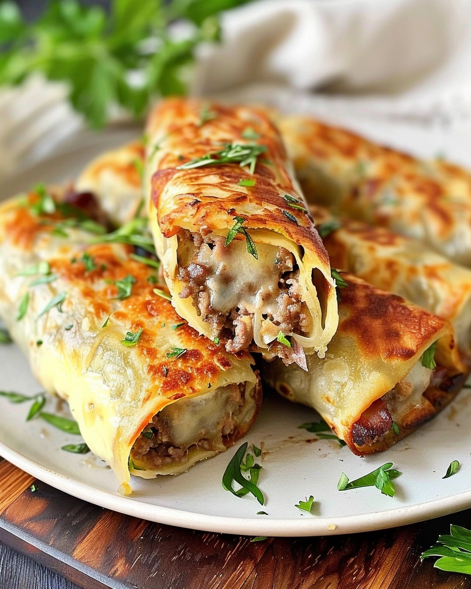 Keto Philly Cheesesteak Roll Ups