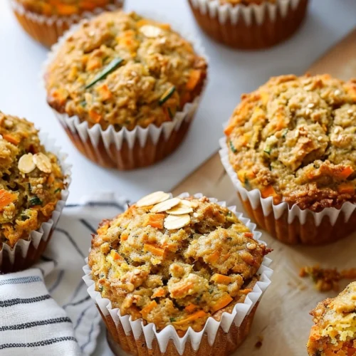 Morning Glory Zucchini Carrot Muffins