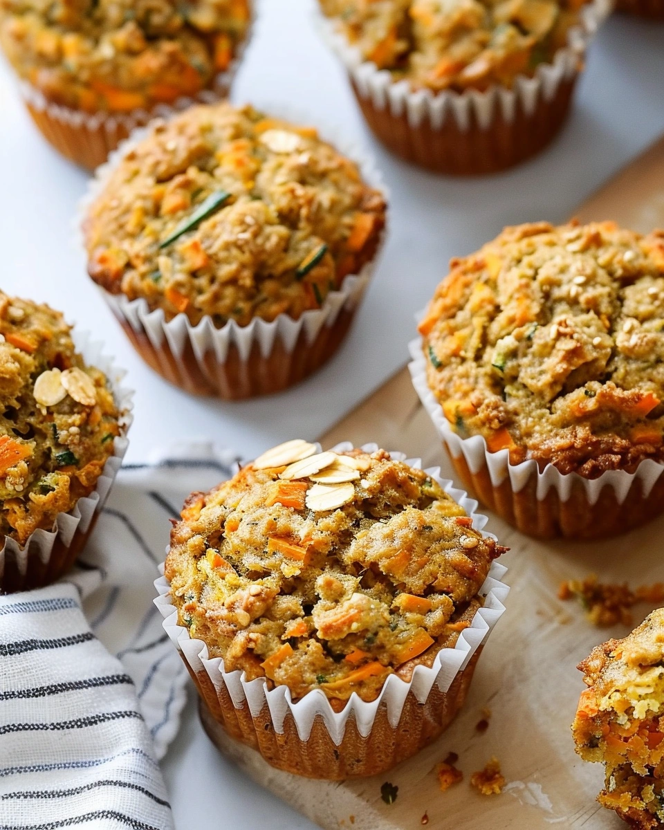 Morning Glory Zucchini Carrot Muffins