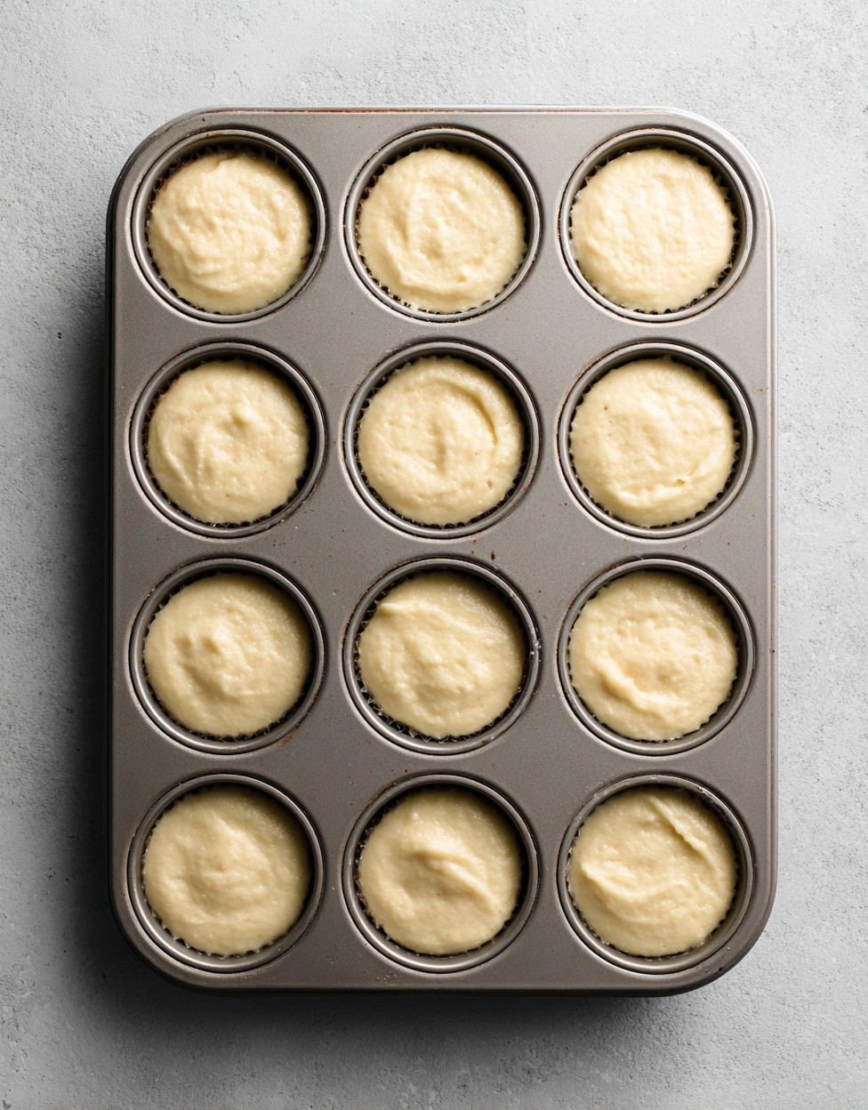 Healthy Carrot Cake Muffins with Cream Cheese Glaze