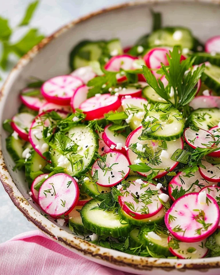 Cucumber Radish Salad