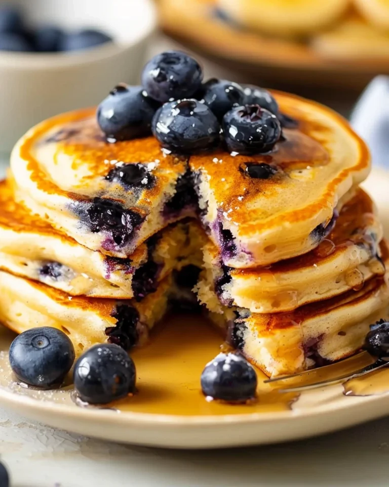 Buttermilk Blueberry Pancakes