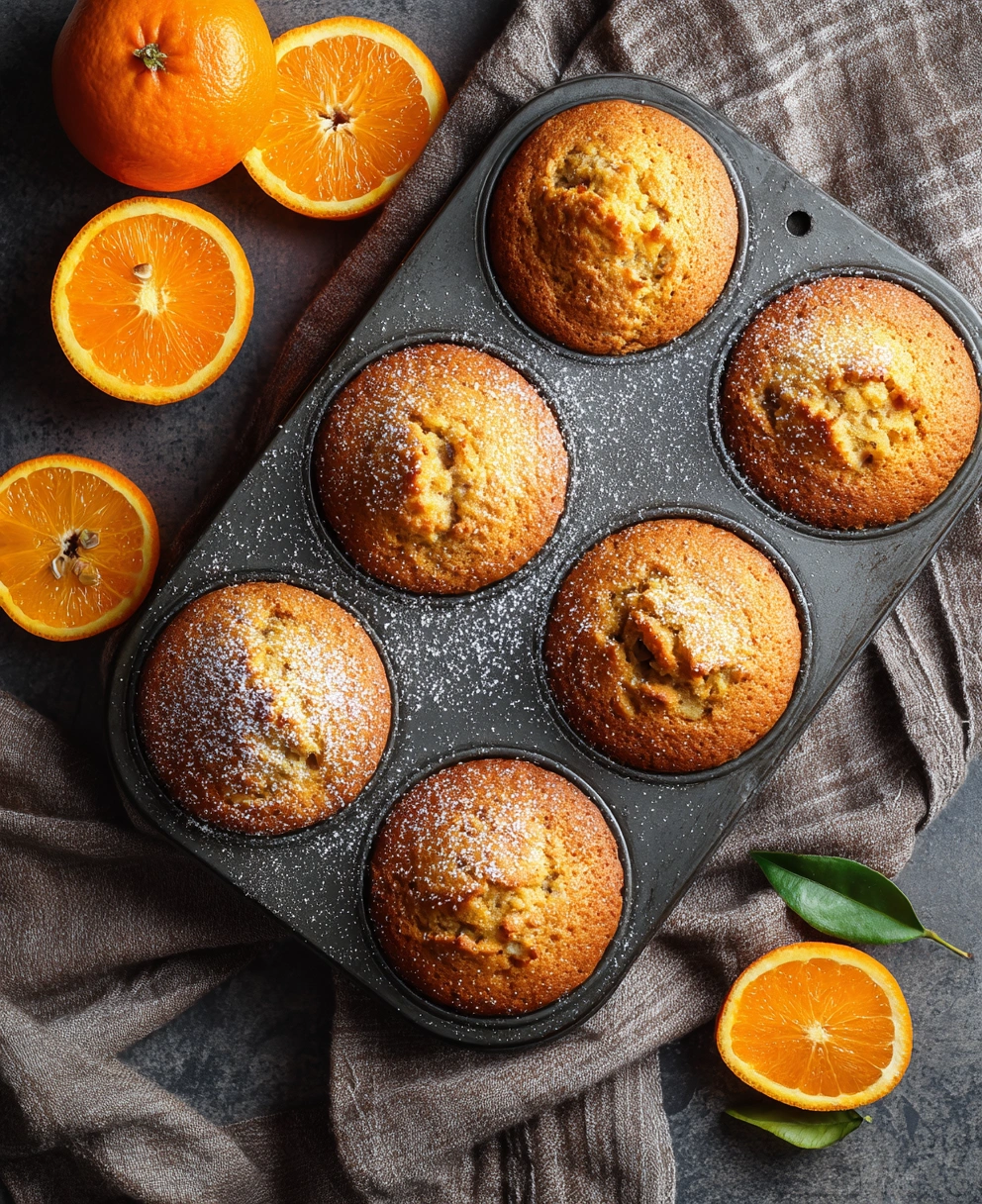 Outrageously Good Orange Muffins