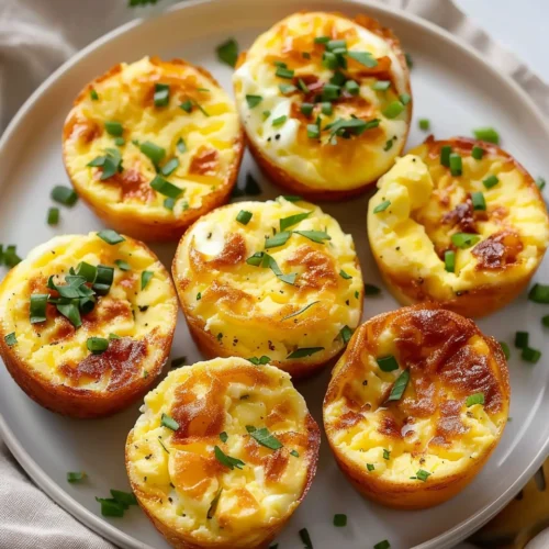 Easy Healthy Cottage Cheese Egg Bites