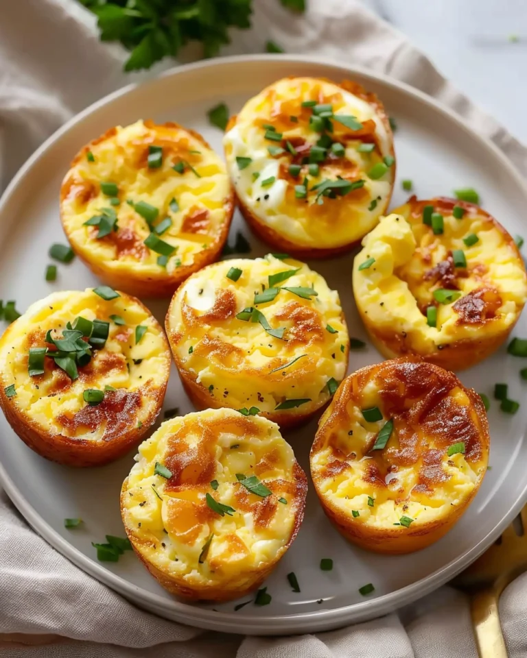 Easy Healthy Cottage Cheese Egg Bites