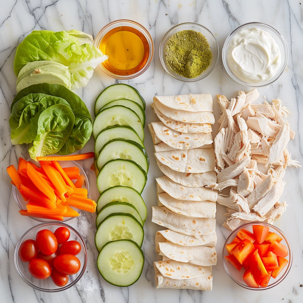 Healthy Chicken Turkey Wraps (High-Protein & Easy)
