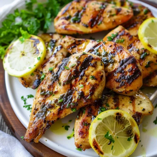 Grilled Lemon Chicken