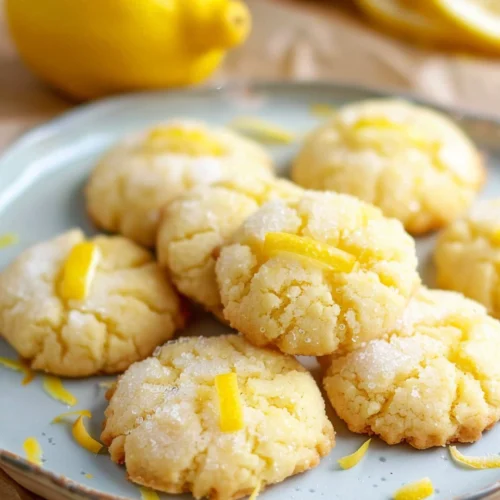 Keto Lemon Cookies