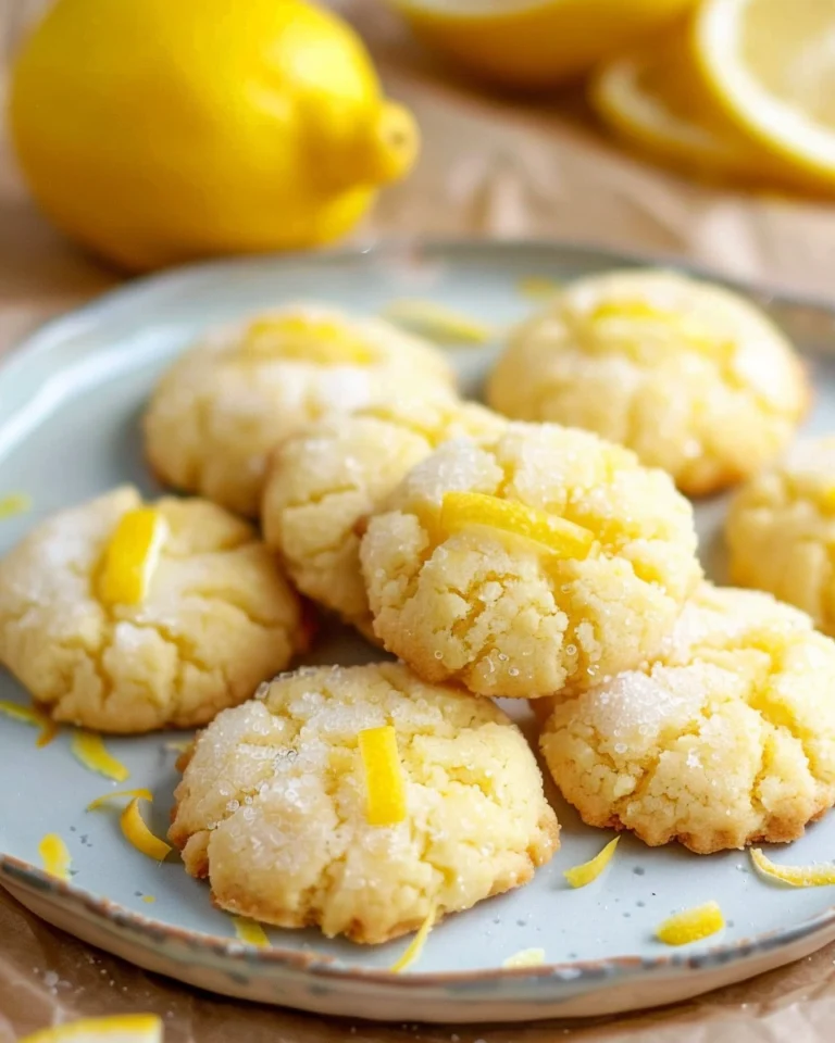 Keto Lemon Cookies