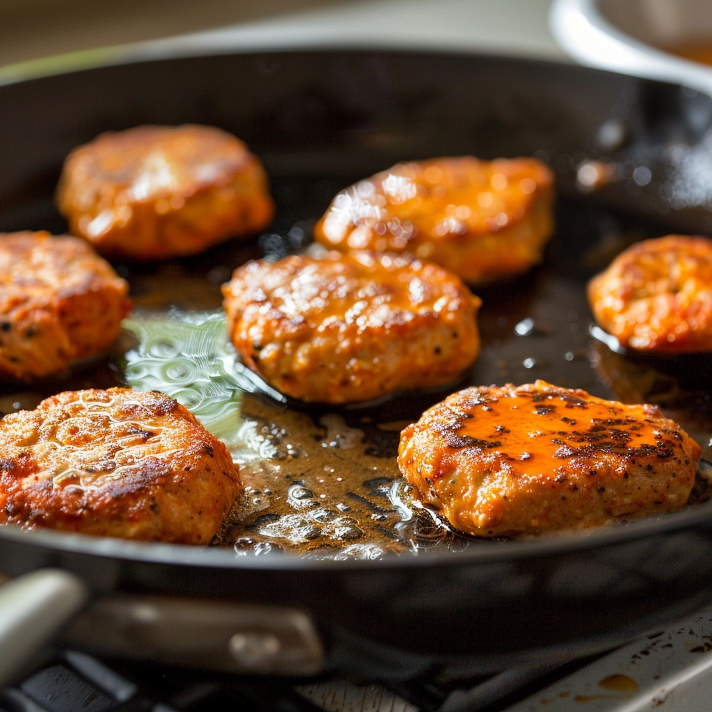 Buffalo Chicken Burgers