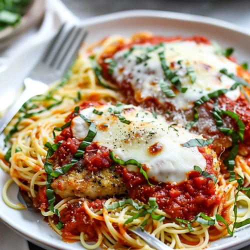 20 Minute Healthy Chicken Parmesan
