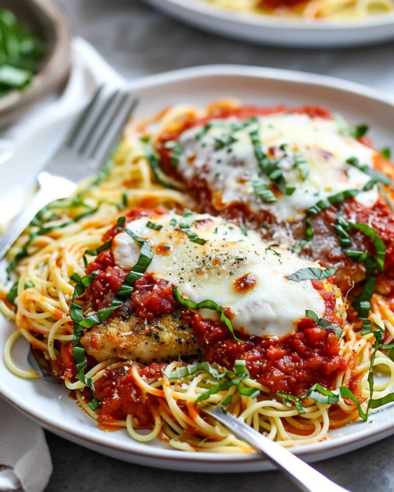 20 Minute Healthy Chicken Parmesan