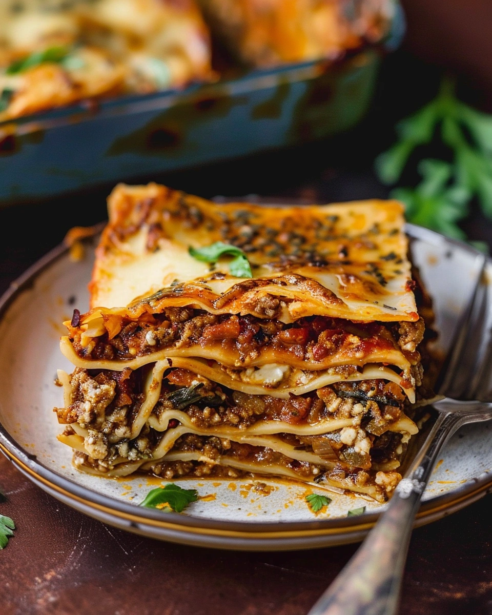 Vegan lasagne