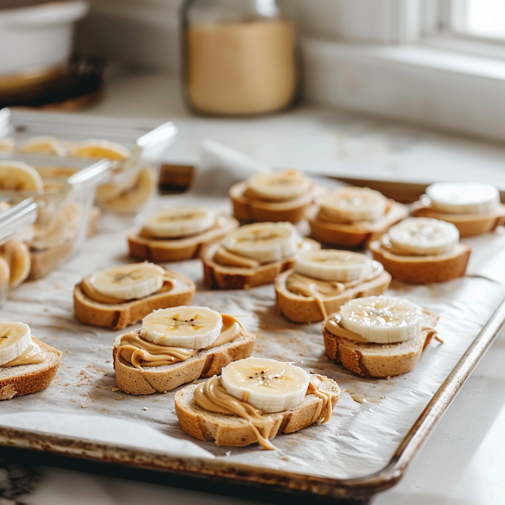 Chocolate Peanut Butter Banana Bites