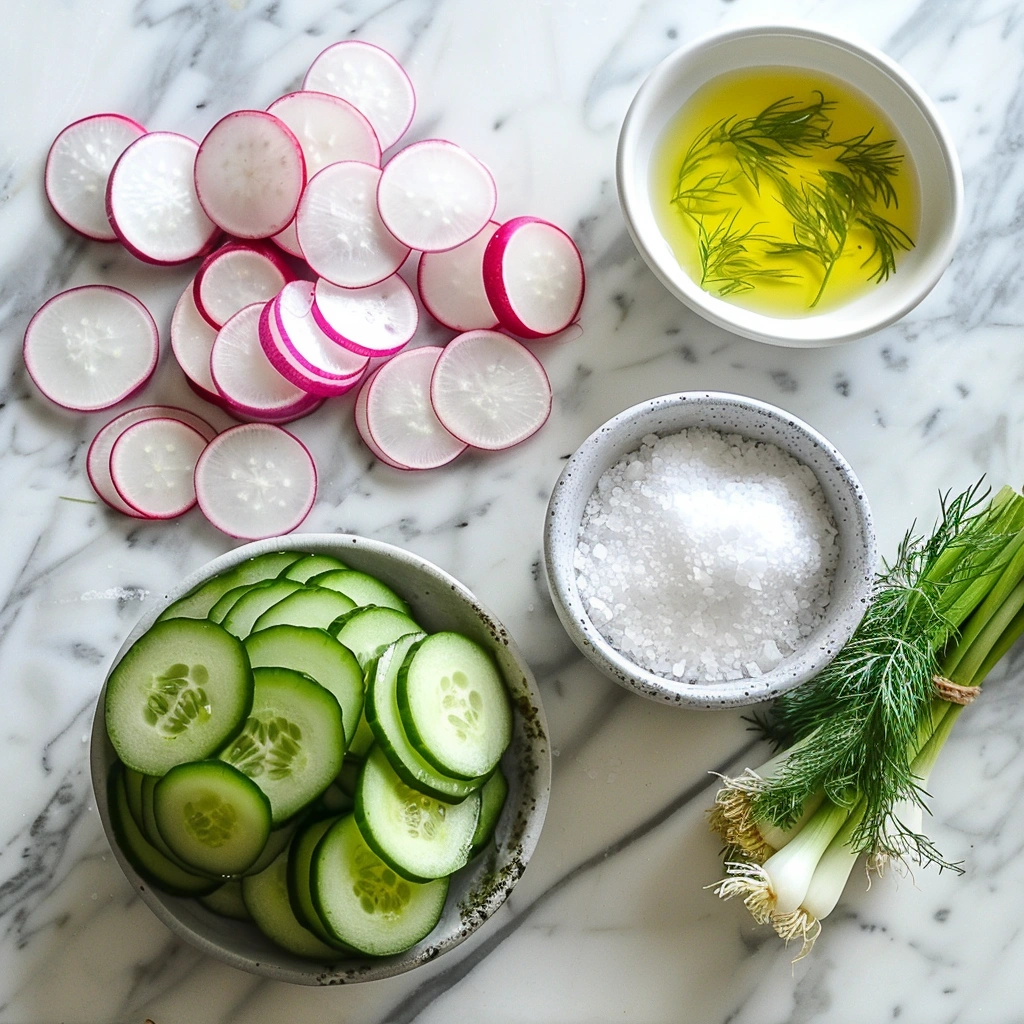 Cucumber Radish Salad