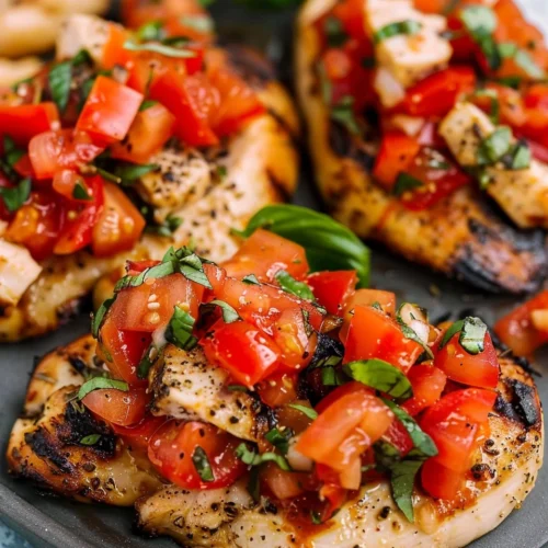 Easy Bruschetta Chicken