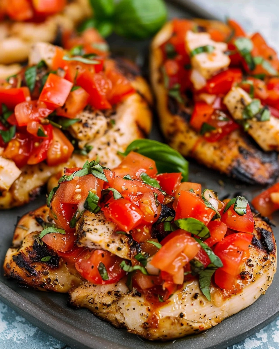 Easy Bruschetta Chicken