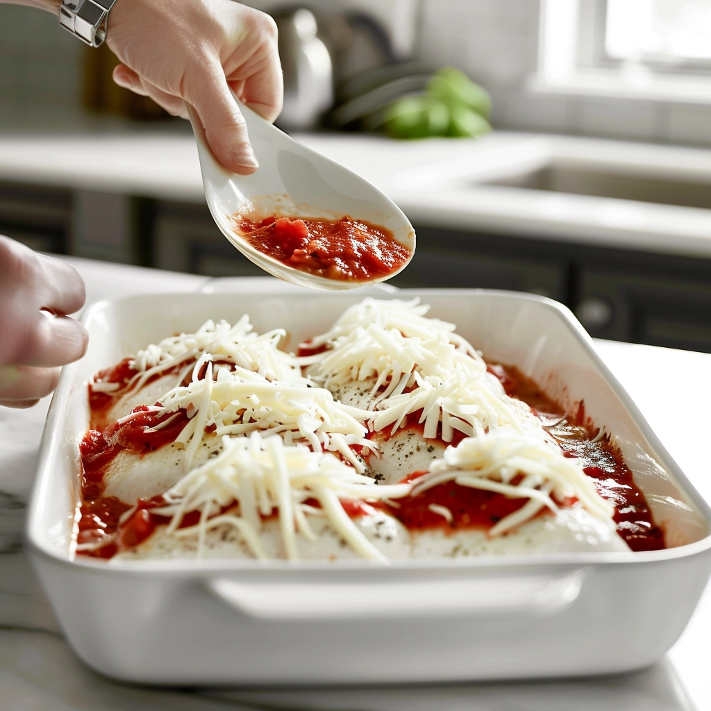 20 Minute Healthy Chicken Parmesan