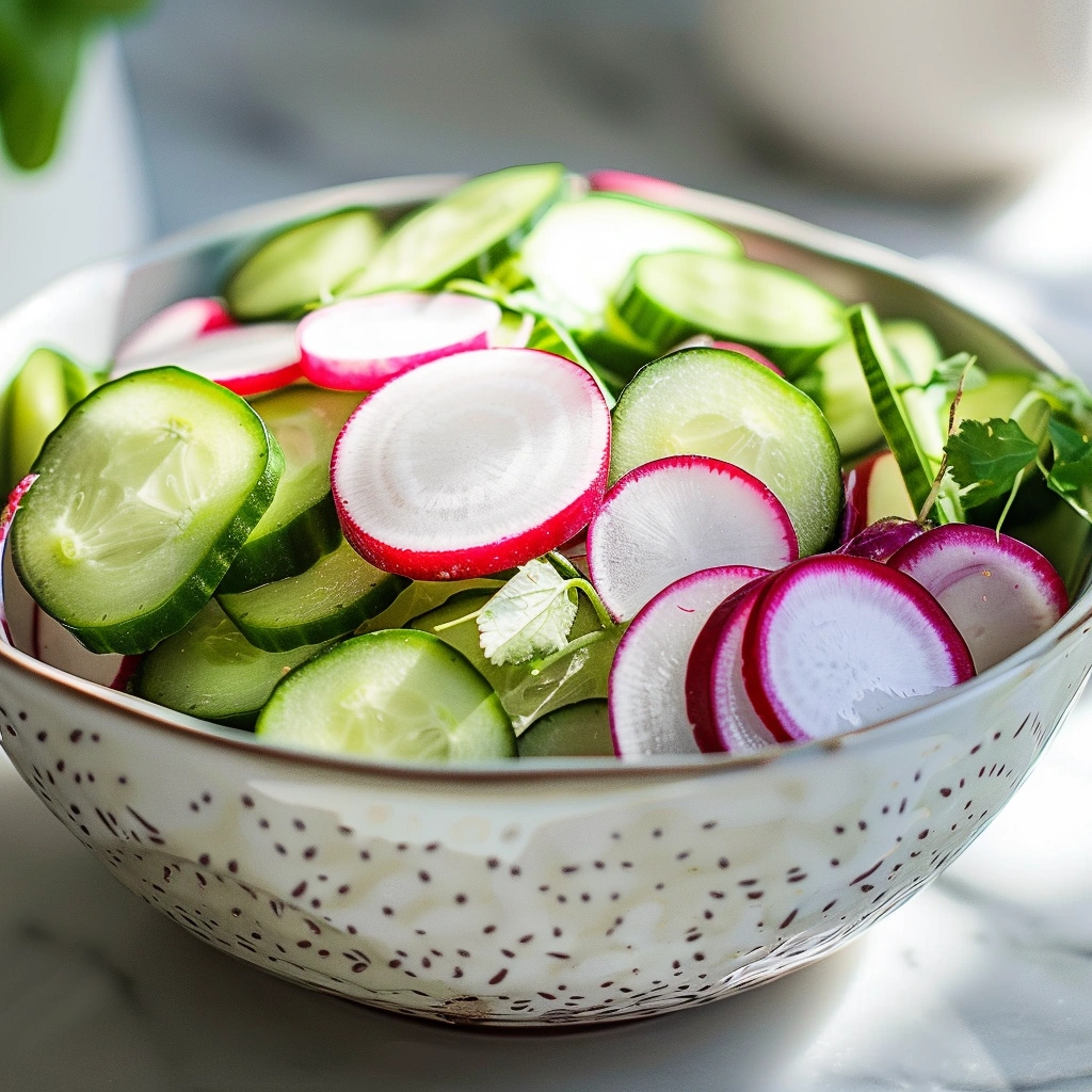 Cucumber Radish Salad