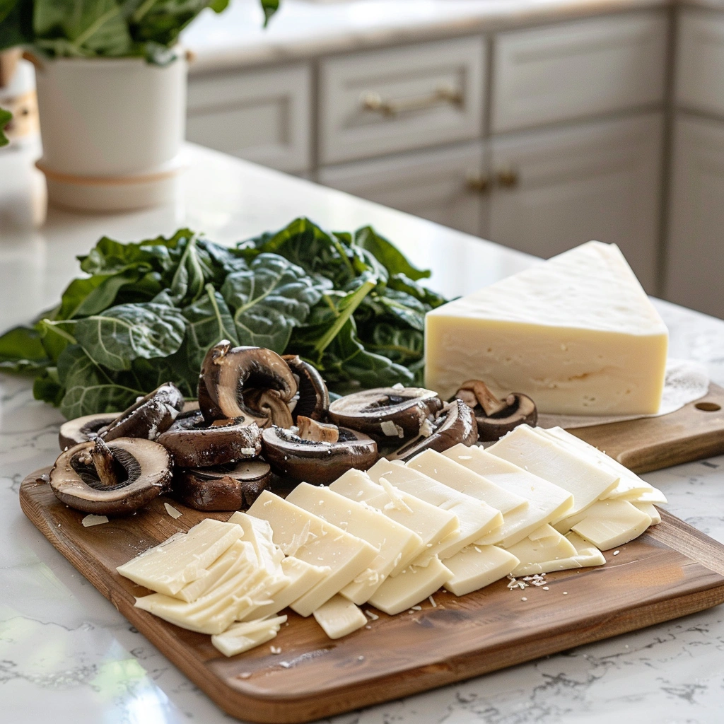 Collards & Portobello Grilled Cheese