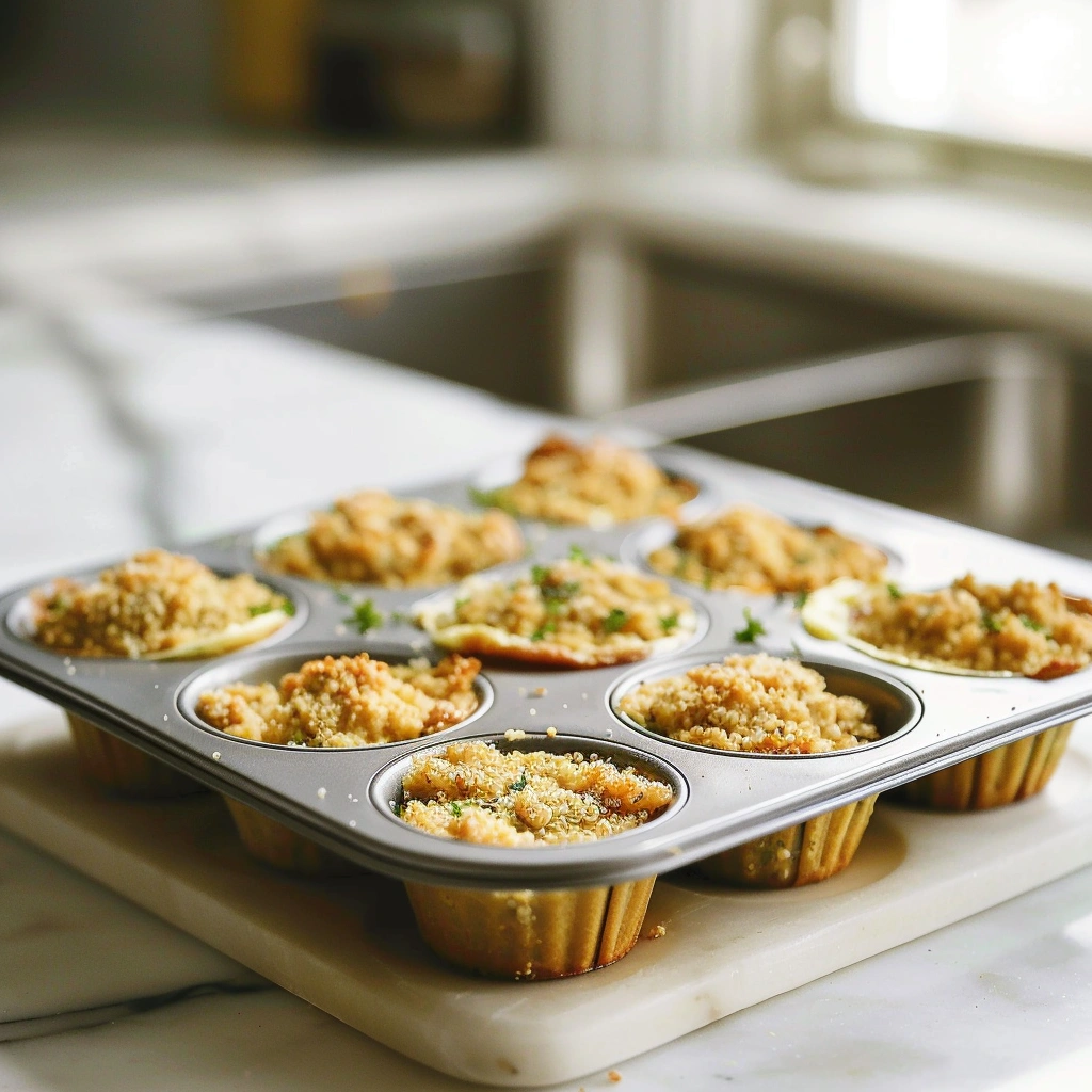 Low Carb Cauliflower Pizza Muffins