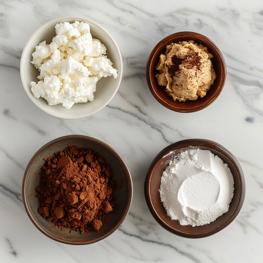 Chocolate Peanut Butter Cottage Cheese Pudding