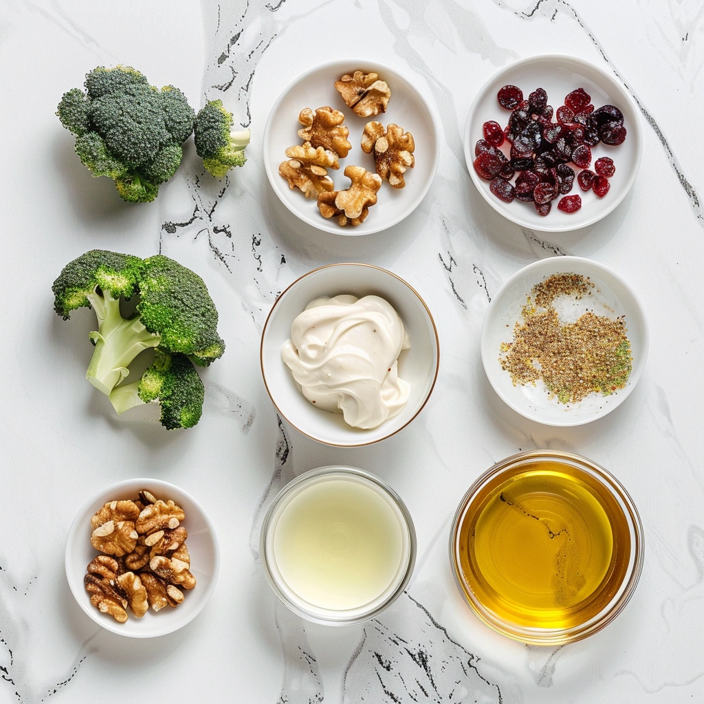  Cranberry Walnut Broccoli Salad