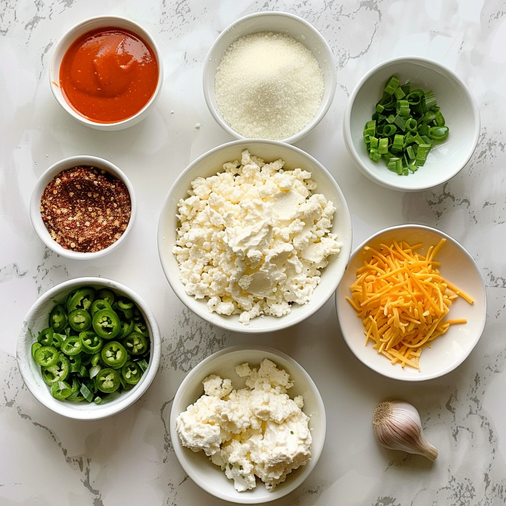 High Protein Cottage Cheese Jalapeño Popper Dip