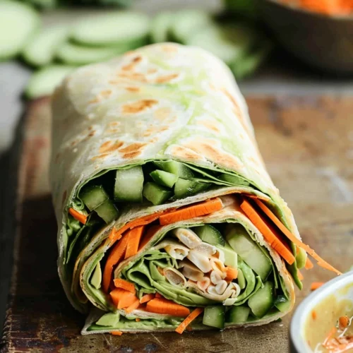 healthy Veggie Wrap